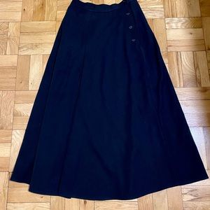 Calvin Klein black maxi skirt. Size 8.